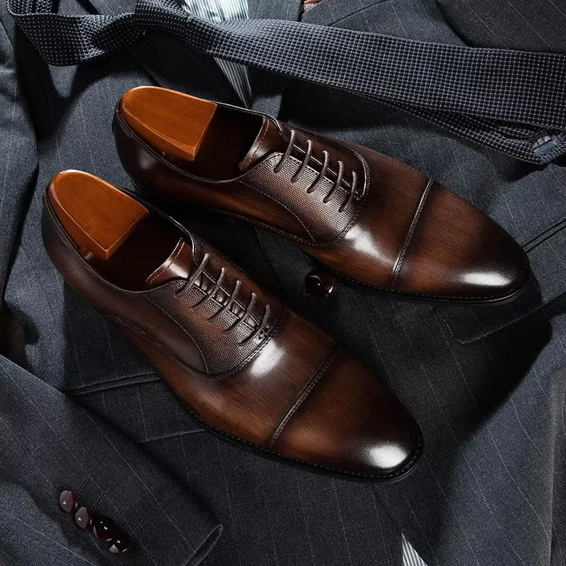 Velvoura Classic Lace Oxfords
