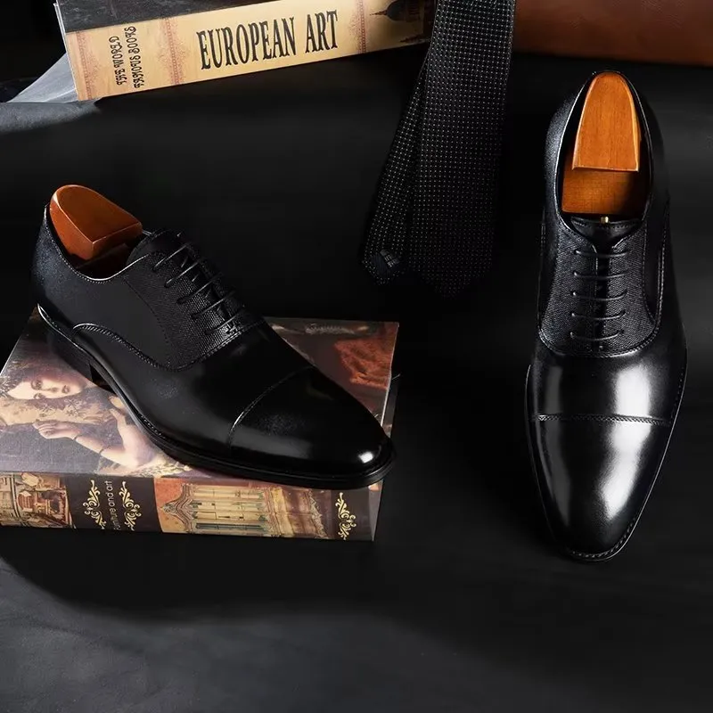 Velvoura Classic Lace Oxfords