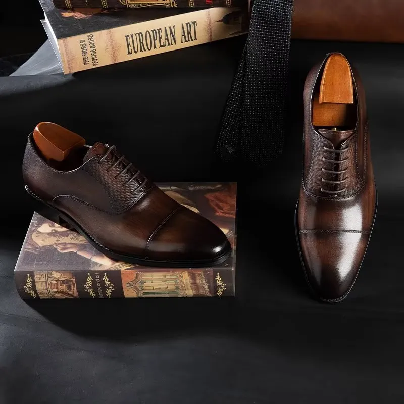 Velvoura Classic Lace Oxfords