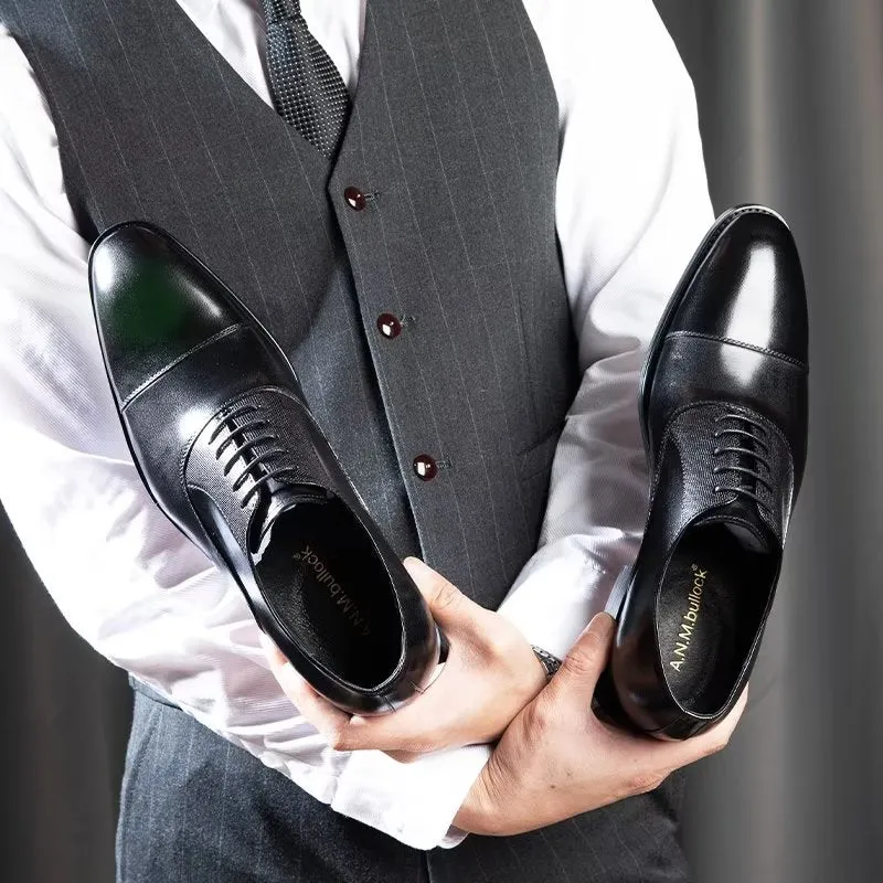 Velvoura Classic Lace Oxfords