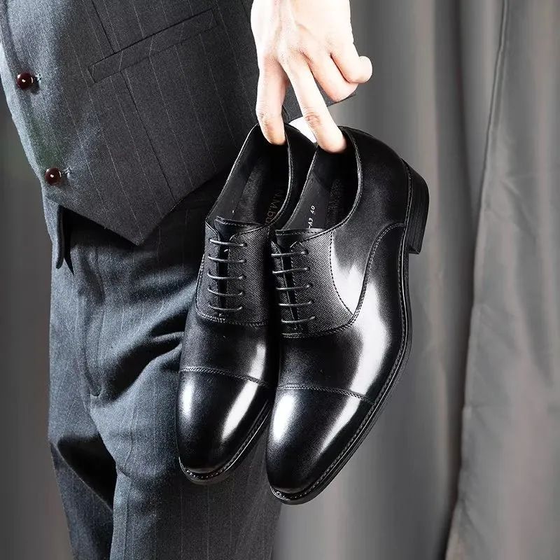 Velvoura Classic Lace Oxfords