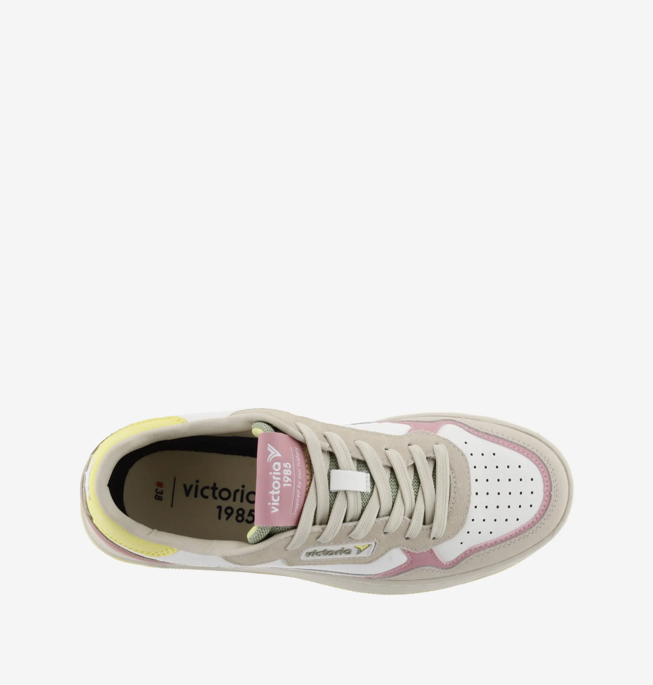 Victoria C80 Off White Sneakers - Amarillo