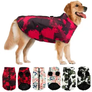 Winter Pet Dog Clothes Bulldog Pet Warm Jacket