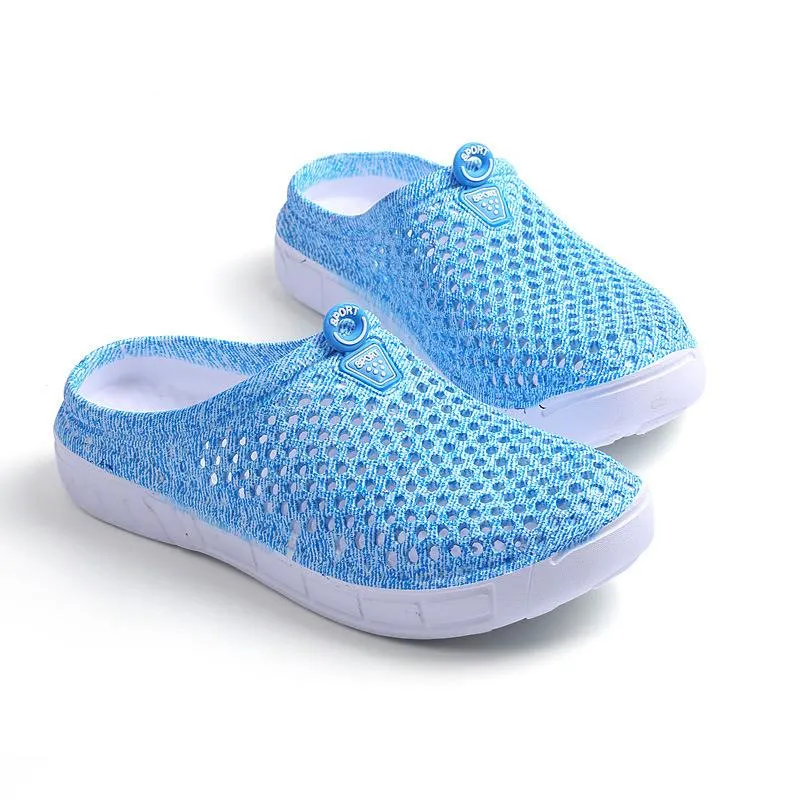 Women summer beach flower printed antiskid comfortable slide sandals