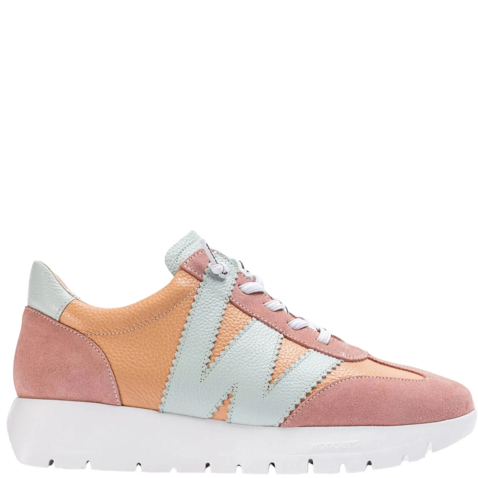 Wonders Peach Multi Sneakers