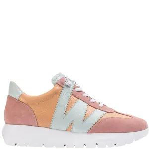 Wonders Peach Multi Sneakers