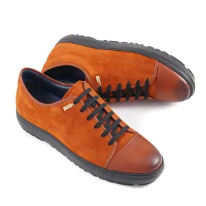 Zilli Suede and Calf Leather Sneakers
